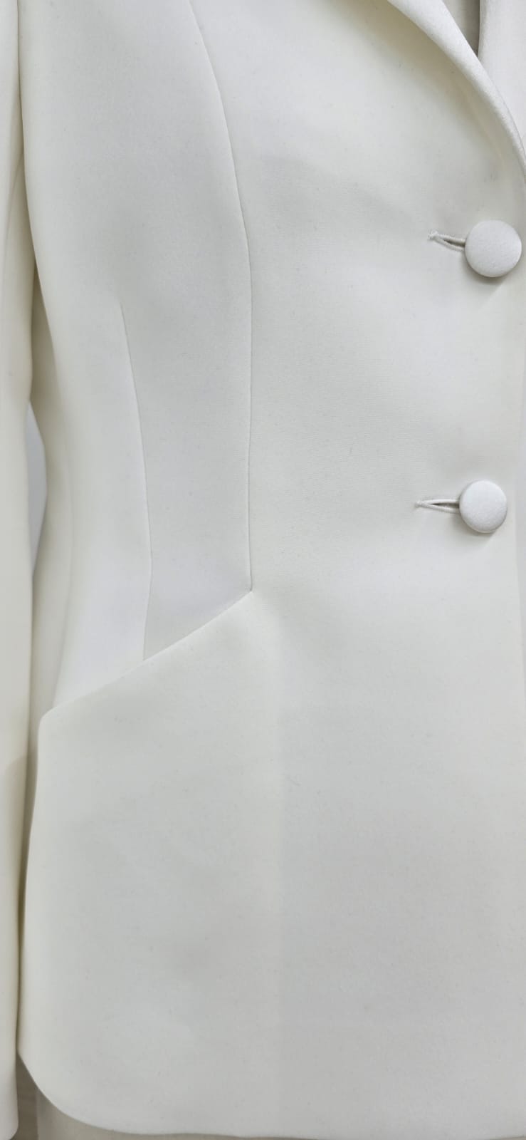 Veste Tailleur Femme Blanche