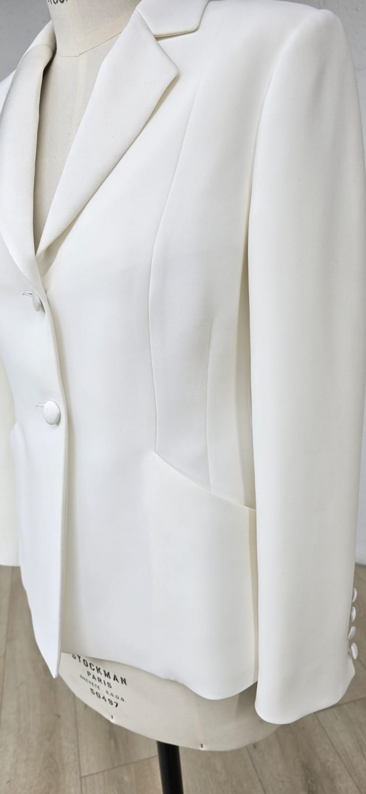 Veste Tailleur Femme Blanche
