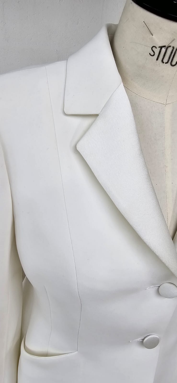 Veste Tailleur Blanche femme