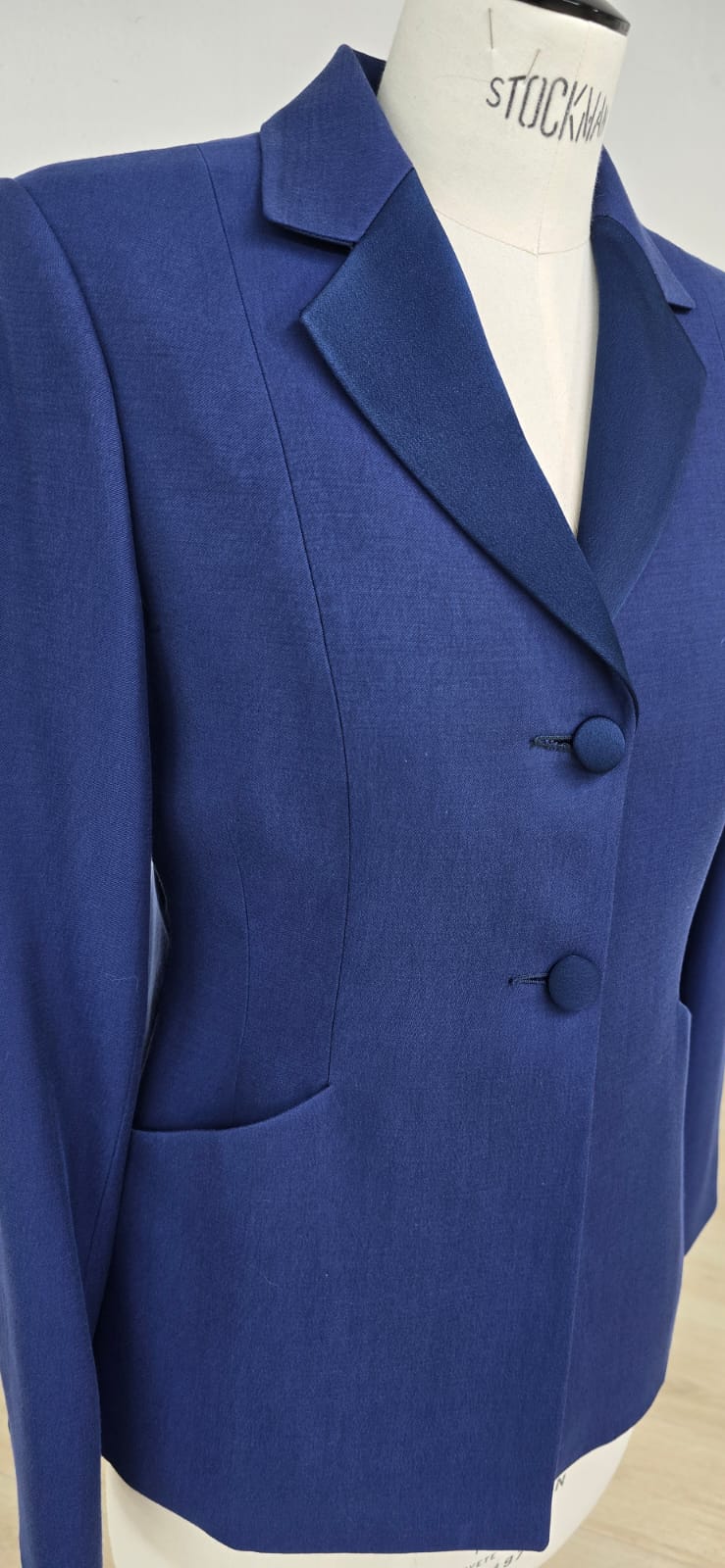 Veste Tailleur Femme Bleue Marine
