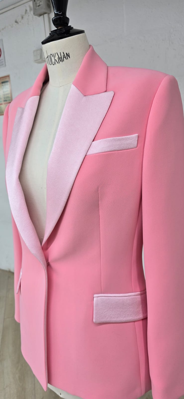 Veste Tailleur Femme Rose