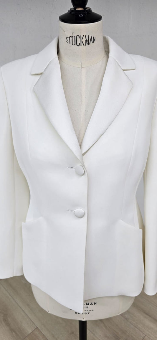Veste Tailleur Femme Blanche