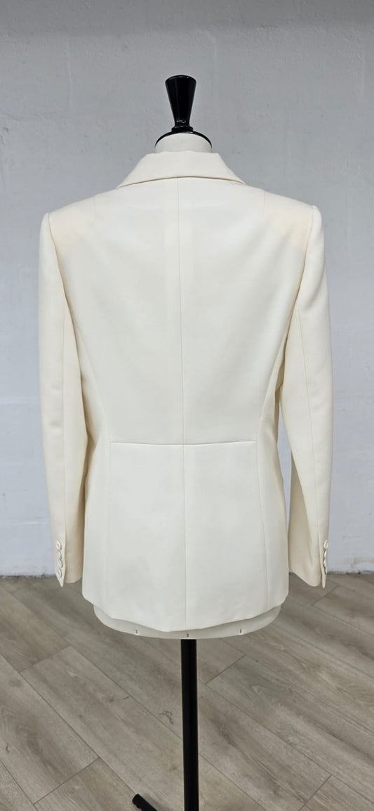 Veste Blazer Femme Ecrue