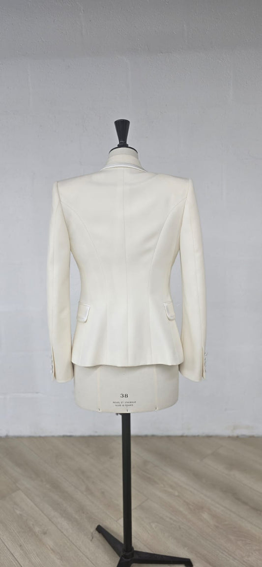 Veste  Tailleur Femme Crème