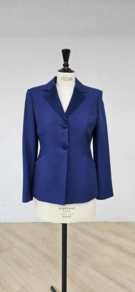 Veste Tailleur Femme Bleue Marine